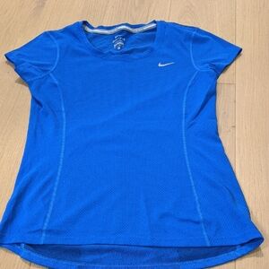 Nike Women's Blue Short Sleeve